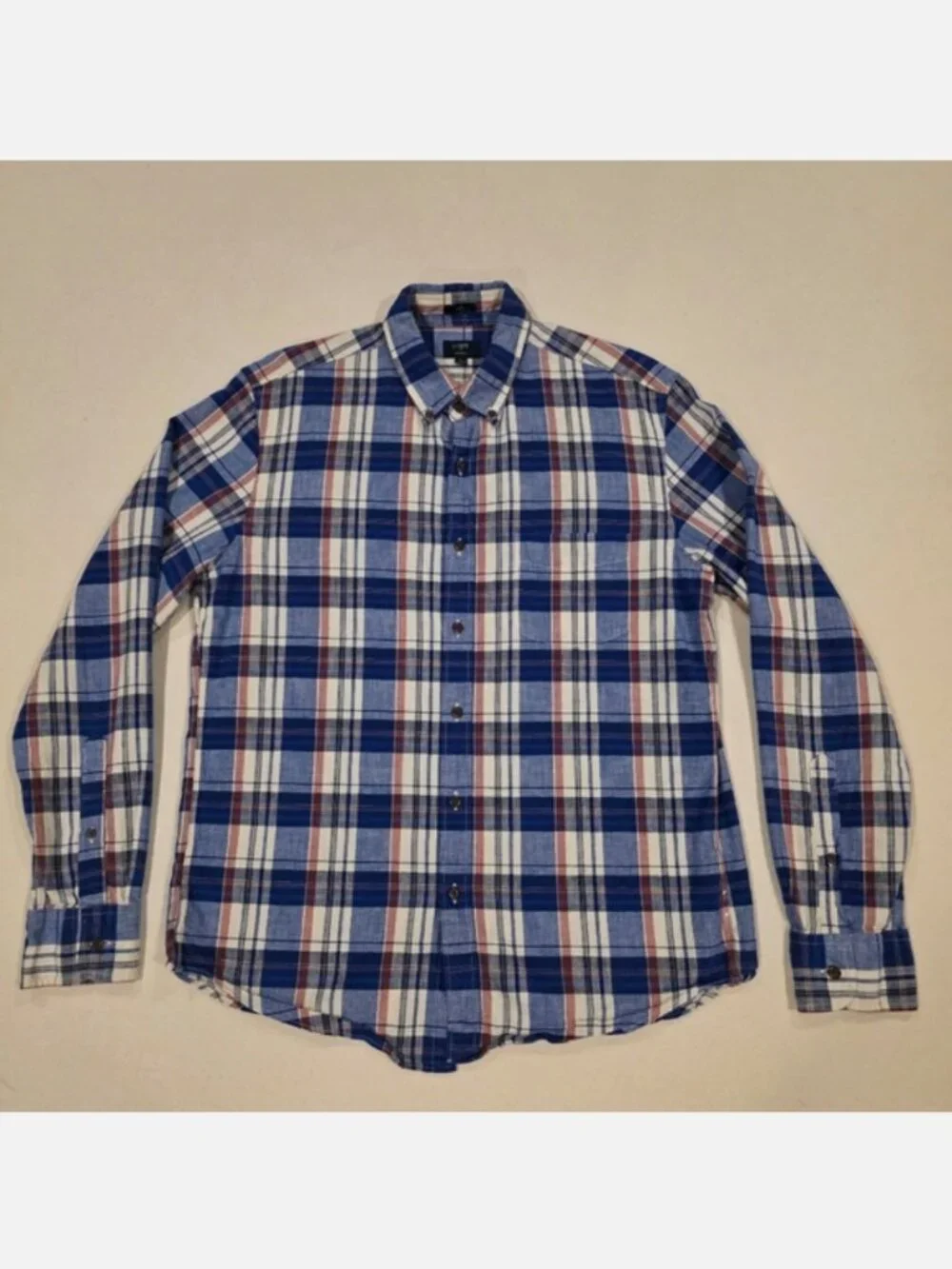 J. Crew Slim Fit HomeSpun Button Down L